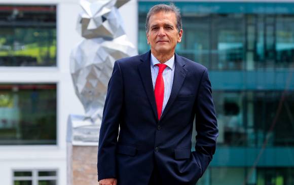 Carlos Felipe Londoño cumple 25 años al frente de la Universidad EIA. Su actual periodo, de cuatro años, va hasta 2022. FOTO Jaime pérez