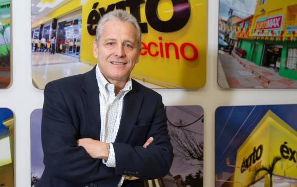 Carlos Mario Giraldo, presidente del Grupo Éxito. FOTO Edwin Bustamante
