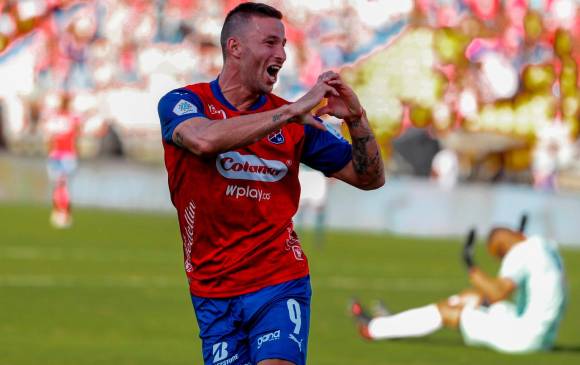Luciano Pons anotó los dos goles del Equipo del Pueblo. Foto: Juan Antonio Sánchez. 