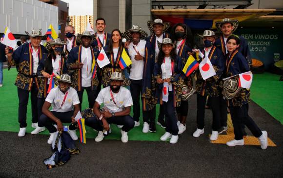 Los colombianos buscan medallas para el país en tierras japonesas. FOTO: COMITÉ OLÍMPICO