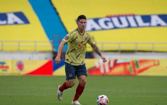 James Rodríguez regresa a la Selección Colombia. FOTO JUAN ANTONIO SÁNCHEZ