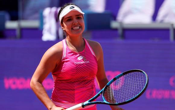 La colombiana ganó el cuadro de clasificación y se instala en el principal del Roland Garros, su primer Grand Slam como profesional. FOTO CORTESÍA Srdjan Stevanovic - Serbia Ladies Open