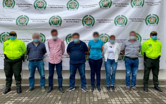 Las 13 capturas se presentaron en Antioquia y Valle del Cauca. FOTO Cortesía