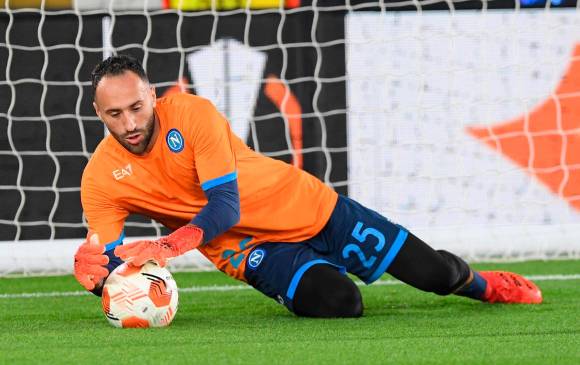 David Ospina, arquero de la Selección Colombia y del Nápoli. FOTO TWITTER NAPOLI