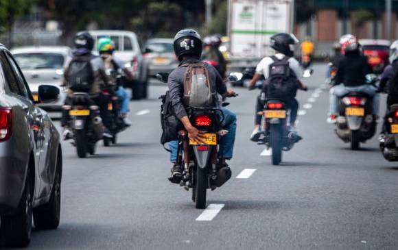 La amnistía rige para los motociclistas que deben infracciones cometidas antes del 30 de junio de 2021. FOTO: JULIO CÉSAR HERRERA