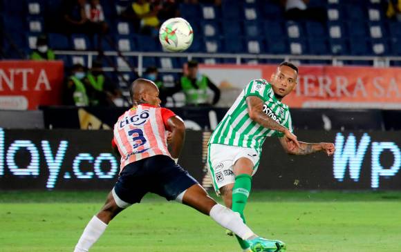Jarlan Barrera marcó el último tanto de Nacional este año, el futbolista samario tuvo una temporada de altibajos con la institución antioqueña y se le pide regularidad en su fútbol. FOTO Dimayor 