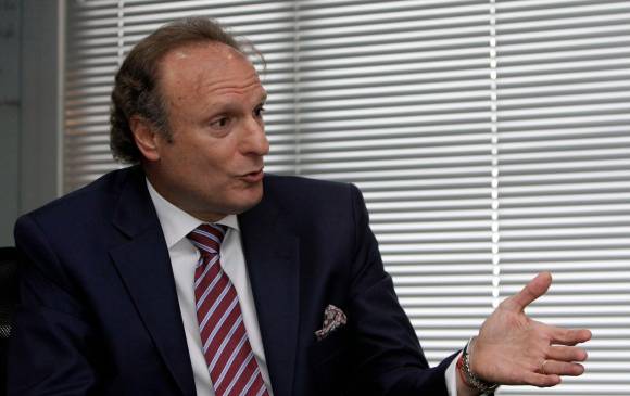 Gustavo Alberto Lenis, presidente de Fabricato, destacó el trabajo en innovación de ejecuta la textilera. FOTO Colprensa