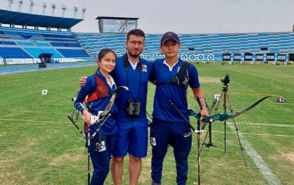 Colombia cuenta con siete representantes en el Suramericano de en Ecuador. Forero y Martínez, protagonistas. FOTO FEDEARCO