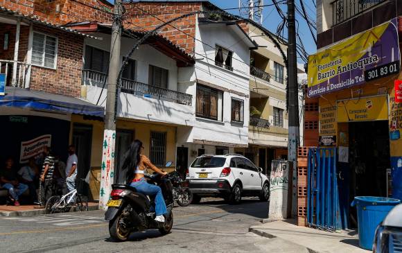 El Barrio Antioquia abarca unas cuadras de los barrios Trinidad y Santa Fe, en la comuna de Guayabal, suroccidente de Medellín. FOTO: MANUEL SALDARRIAGA.