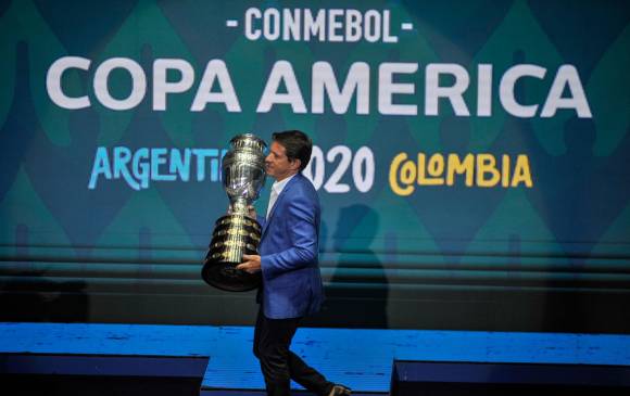 A 24 días del inicio de la Copa América, finalmente la Conmebol tomó la determinación de que Colombia no fuera sede del evento. Argentina lo haría completo. FOTO Getty
