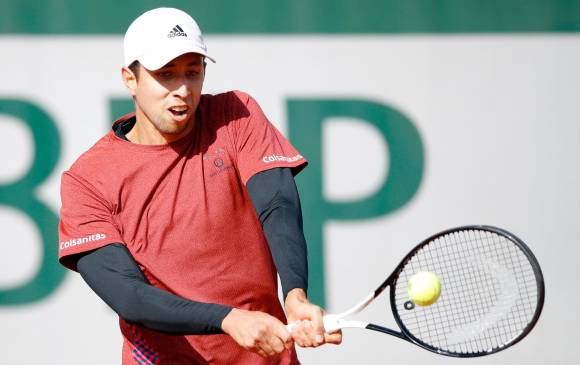 El colombiano Daniel Galán perdió en su última salida en el cuadro de clasificación al ATP de Adelaida. FOTO EFE
