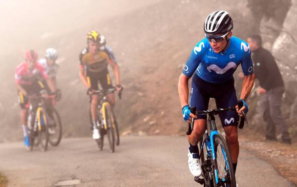 López está cerca de lograr su tercer podio en una gran carrera, tras ser tercero en Giro y Vuelta-2018. FOTO EFE