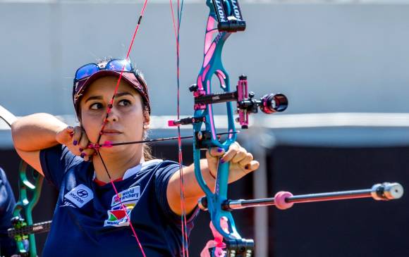 La risaraldense Sara López comandó el equipo femenino que logró la medalla de oro en el Panamericano en México. FOTO JUAN ANTONIO SÁNCHEZ 