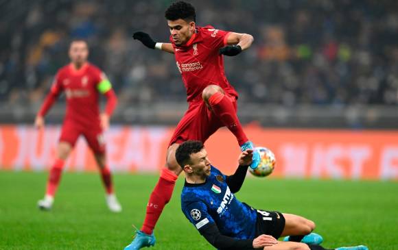 El ingreso de Luis Díaz le cambió la cara a su equipo ante el Inter. FOTO GETTY