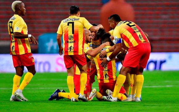 El Deportivo Pereira es uno de los equipos implicados en la polémica, pues cinco de sus jugadores resultaron contagiados. FOTO COLPRENSA