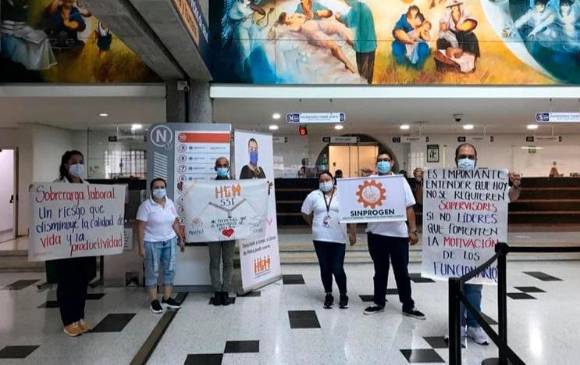 La Superintendencia de Salud hizo 55 hallazgos en el HGM. Sindicatos han alzado la voz contra las directivas. FOTO cortesía