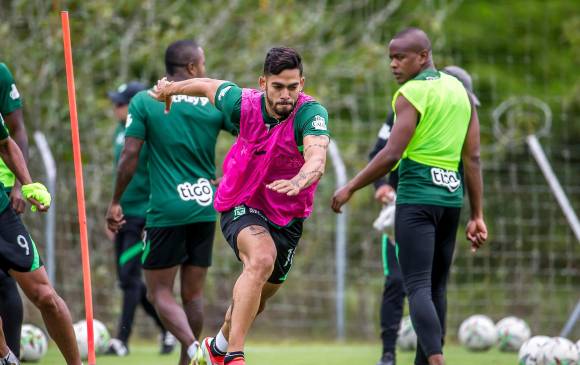 Andrés Andrade, uno de los jugadores más destacados de Nacional desde 2020. FOTO: JUAN ANTONIO SÁNCHEZ