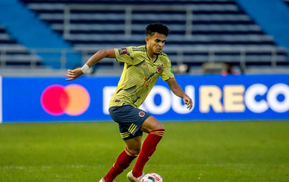 Luis Díaz, uno de los jugadores en los que Colombia cifra sus esperanzas por su gran momento en Europa. FOTO juan a. Sánchez 