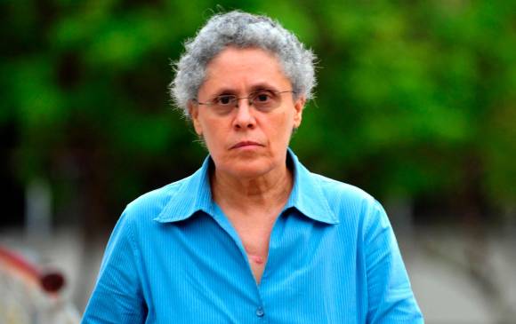 La ex-guerrillera sandinista Dora María Téllez es una de las figuras políticas más reconocidas de la revolución sandinista. Fue detenida este domingo en su finca, a las afueras de Managua. FOTO AFP