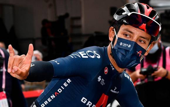 Egan Bernal. FOTO: EFE