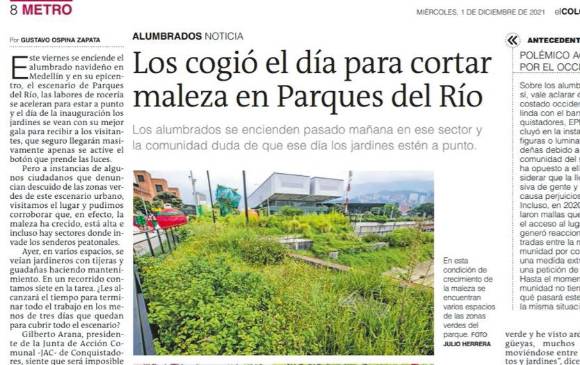 Alcaldía dio el brazo a torcer en contratación con el Jardín Botánico