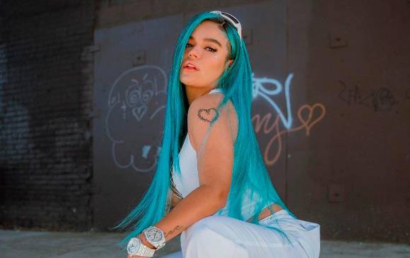La paisa Karol G aspira a varios premios en la noche del domingo. FOTO Tomada de Instagram