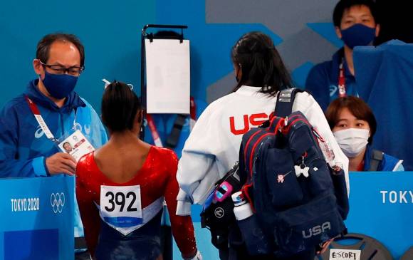 Simone Biles. FOTOS EFE