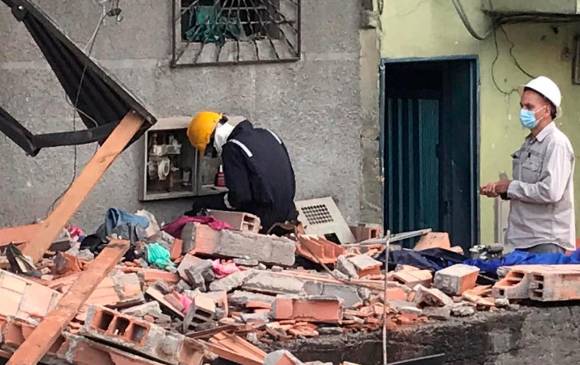 La explosión se presentó en la madrugada de este jueves. Foto Julio Herrera