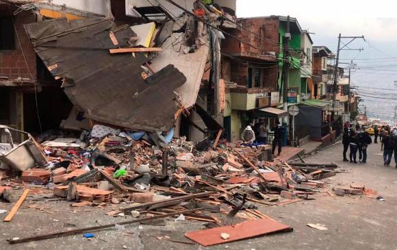 El hecho ocurrió en el barrio Robledo Kennedy, en la comuna 7 al noroccidente de Medellín. Foto Julio Herrera