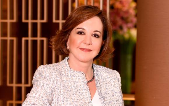 Margarita Correa, cofundadora y presidente de la junta directiva de Bancamía, habló del reconocimiento a su trayectoria profesional. FOTO CORTESÍA