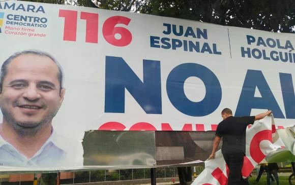 Varios ataques ha registrado la propaganda política de esta campaña. FOTO CORTESÍA