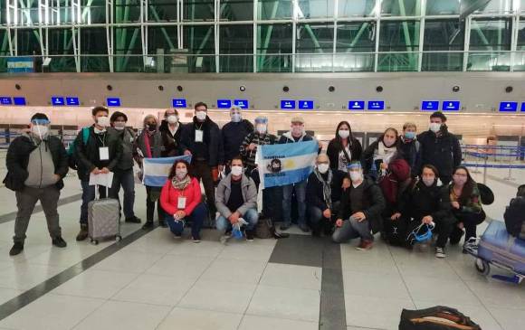 20 integrantes de la Misión Internacional de Solidaridad y Observación de Derechos Humanos llegaron hoy a Colombia con la idea de verificar la crisis social que vive el país a causa del paro. FOTO Cortesía Twitter