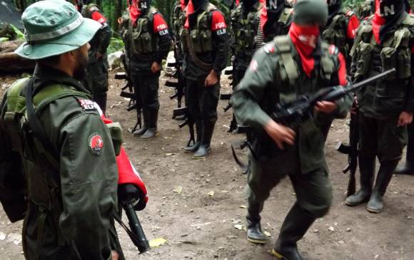 El Eln es un grupo guerrillero fundado el 4 de julio de 1964. En la actualidad tendría, según datos de Inteligencia Militar, poco más de 3.000 hombres en armas. Foto: Colprensa. 