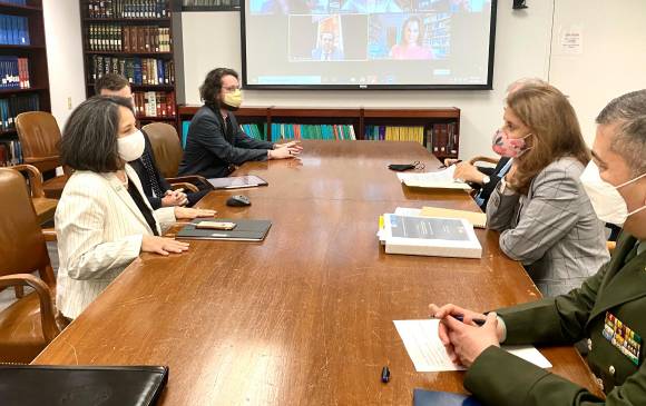La Vicepresidente-Canciller realiza una gira por Estados Unidos. FOTO COLPRENSA