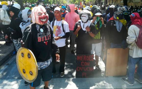Protestas de este lunes en Medellín dejan cinco heridos, según el Personero
