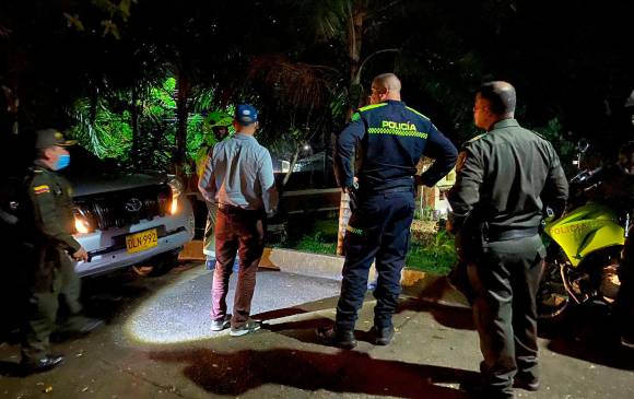 Los hechos ocurrieron en el barrio Darío Aristizábal, ubicado en el corregimiento de Bolombolo. FOTO: CORTESÍA ALCALDÍA DE VENECIA