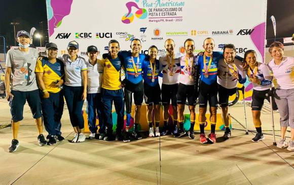 Los deportistas paralímpicos dejan en alto el nombre del país en Brasil. Foto cortesía: @COLParalimpico