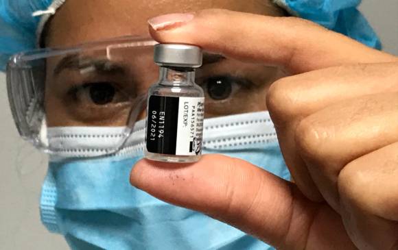 El Ministerio de Salud informó que con 1.170 dosis de vacunas para este día se pone en marcha la jornada de inmunización. Foto: Julio Cesar Herrera.