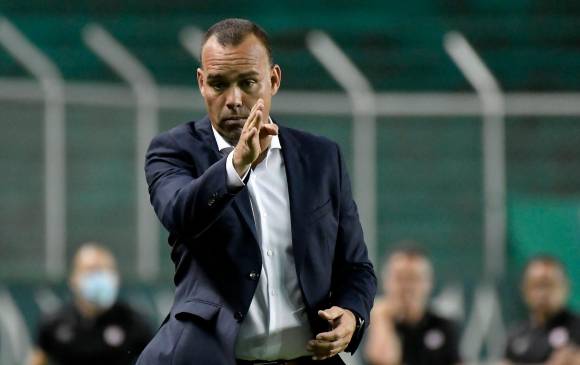 Rafael Dudamel, exjugador del Cali que encontró la clave para darle al Cali la décima estrella en la Liga local. FOTO Colprensa 