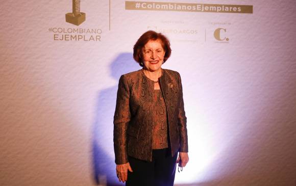 Cecilia Echavarría es una de las fundadoras de Las Golondrinas, institución que ya tiene 40 años. FOTO manuel saldarriaga