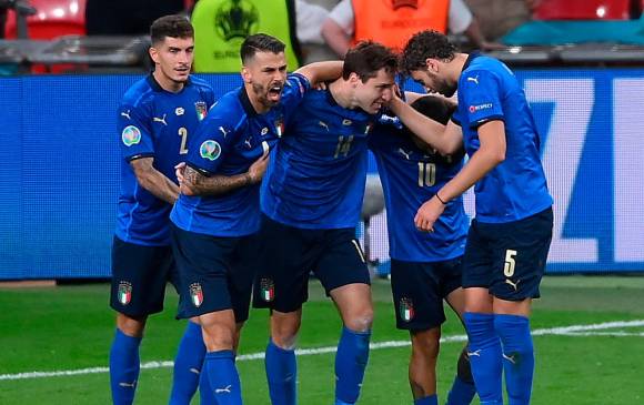 Italia, en tiempo extra, tras un empate 0-0, derrotó este sábado a Austria y clasificó a los cuartos de final de la Eurocopa. FOTO EFE