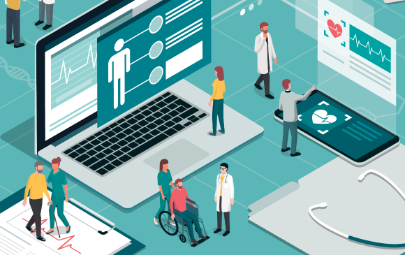 La ciencia de la salud aprende a convivir y a avanzar con la inteligencia artificial. ILUSTRACIÓN SSTOCK