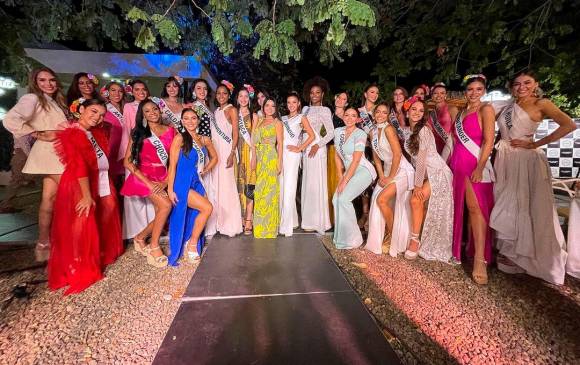 Imagen de la llegada de las candidatas a la ciudad Neiva, sede de Miss Universe Colombia. FOTO Miss Universe Colombia,