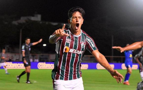 En Brasil se volvió común verlo festejar fecha a fecha. A sus 34 años es uno de los delanteros más destacados del fútbol de ese país, y se roba los elogios de los hinchas. FOTO cortesía fluminense