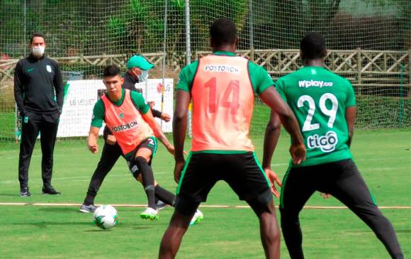 El onceno verdolaga además de estar en la Liga Betplay debe afrontar la Copa Betplay y la Libertadores. FOTO CORTESÍA ATLÉTICO NACIONAL 