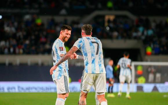 Argentina dominó con cinco jugadores en el onceno. Foto @Argentina
