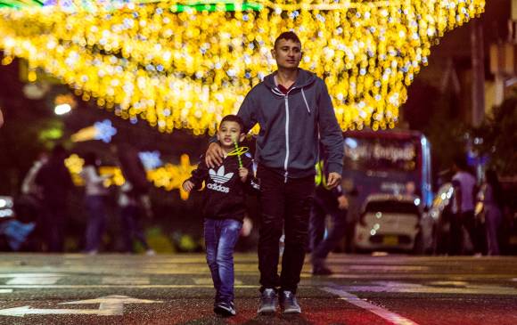 Vía al parque principal.