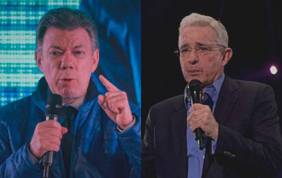 El expresidente Uribe esgrime que Santos interfirió en una tutela que interpuso ante la Corte Constitucional. Foto Colprensa