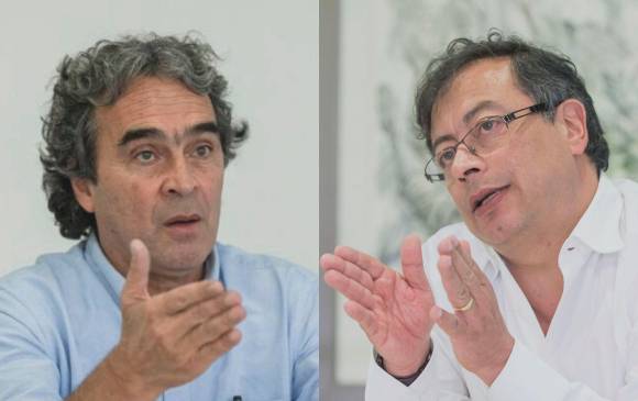 Los precandidatos presidenciales intercambiaron varios trinos a través de redes sociales. FOTOS EL COLOMBIANO