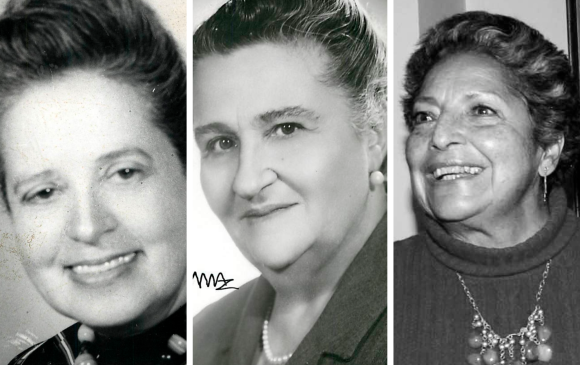 Elisa Mújica, Sofía Ospina de Navarro y Flor Romero son algunas de las autoras de la Biblioteca. FOTO Archivo 